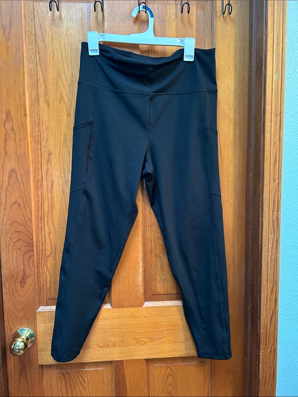 American Eagle Outfitters Black Womens Active Leggings